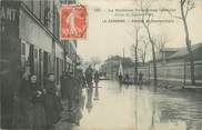 92 Haut De Seine CPA FRANCE 92 "La Garenne, avenue de Gennevilliers" / INONDATION 1910