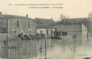 92 Haut De Seine CPA FRANCE 92 "Villeneuve La Garenne, un sauvetage" / INONDATION 1910