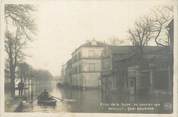 92 Haut De Seine CPA FRANCE 92 "Neuilly, quai Bourdon" / INONDATION 1910