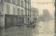 CPA FRANCE 92 "Levallois Perret, la rue Fazilleau" / INONDATION 1910