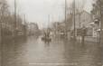 CPA FRANCE 92 "Rueil, avenue du chemin de fer" / INONDATION 1910