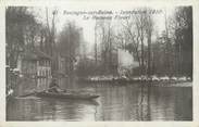 92 Haut De Seine CPA FRANCE 92 "Boulogne sur Seine, le hameau Fleuri" / INONDATION 1910