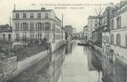 92 Haut De Seine CPA FRANCE 92 "Boulogne, rue du Port" / INONDATION 1910