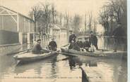 92 Haut De Seine CPA FRANCE 92 "Boulogne Billancourt, le Hall Fleuri" / INONDATION 1910