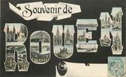 76 Seine Maritime CPA FRANCE 76 "Souvenir de Rouen"