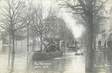 CARTE PHOTO FRANCE 94 "La Varenne, rue du Bac" / INONDATION 1910