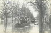 94 Val De Marne CARTE PHOTO FRANCE 94 "La Varenne, rue du Bac" / INONDATION 1910