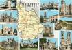 / CPSM FRANCE 86 "Vienne" / CARTE GEOGRAPHIQUE