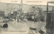 94 Val De Marne CPA FRANCE 94 "Ivry, après l'explosion de l'usine incendiée" / INONDATION 1910