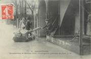 95 Val D'oise CPA FRANCE 95 "Argenteuil, courageuse porteuse de pain" / INONDATION 1910