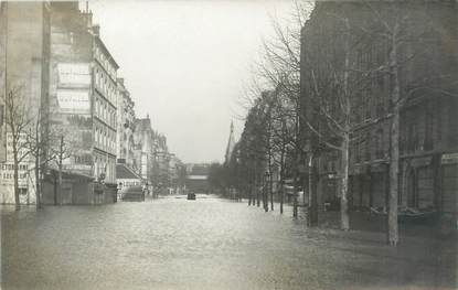 CARTE PHOTO FRANCE 75011 "Paris" / INONDATION 1910