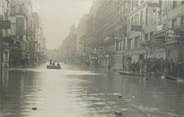 75 Pari CARTE PHOTO FRANCE 75011 "Paris" / INONDATION 1910