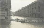 75 Pari CARTE PHOTO FRANCE 75 "Paris, rue de Bourgogne" / INONDATION 1910