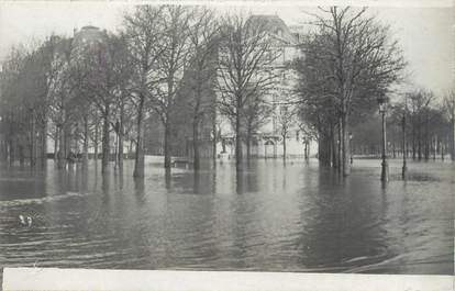 CARTE PHOTO FRANCE 75 "Paris" / INONDATION 1910