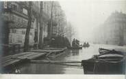 75 Pari CARTE PHOTO FRANCE 75 "Paris, rue de Lyon" / INONDATION 1910