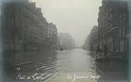 75 Pari CARTE PHOTO FRANCE 75 "Paris, rue de Lyon " / INONDATION 1910