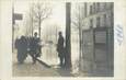CARTE PHOTO FRANCE 75 "Paris" / INONDATION 1910