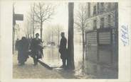 75 Pari CARTE PHOTO FRANCE 75 "Paris" / INONDATION 1910