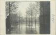 CARTE PHOTO FRANCE 75 "Paris" / INONDATION 1910