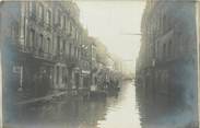 75 Pari CARTE PHOTO FRANCE 75 " Paris" / INONDATION 1910