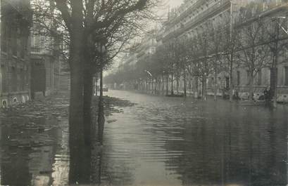 CARTE PHOTO FRANCE 75 " Paris" / INONDATION 1910