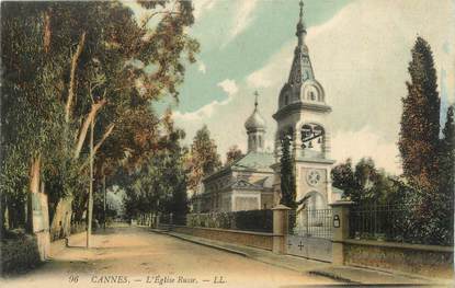 CPA FRANCE 06 "Cannes, l'église Russe"