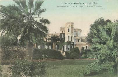 CPA FRANCE 06 "Cannes, château de Michel"