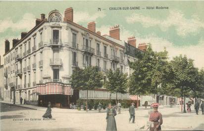 CPA FRANCE 71 "Châlon sur Saône, hôtel moderne"