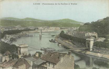 CPA FRANCE 69 "Lyon, panorama de la Saône à Vaise"