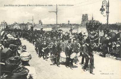 CPA FRANCE 45 "Orléans, fêtes de Jeanne d'Arc, sociétés diverses"