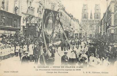 CPA FRANCE 45 "Orléans, fêtes de Jeanne d'Arc, la procession traditionnelle"