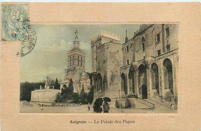 CPA FRANCE 84 "Avignon, le palais des Papes"