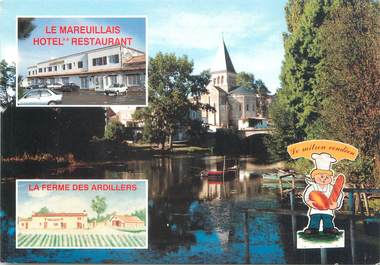 CPSM FRANCE 85 "Mareuil sur Lay, hôtel restaurant Le Mareuillais"