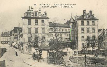 / CPA FRANCE 18 "Bourges, hôtel de la Boule d'Or"