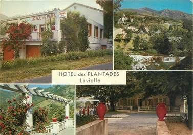 CPSM FRANCE 07 "Laviolle, hôtel des Plantades"