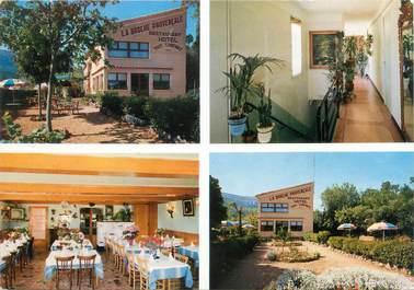 CPSM FRANCE 83 "Nans Les Pins, restaurant à la broche provençale"