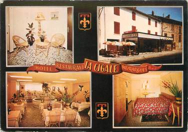 CPSM FRANCE 13 "Meyragues, hôtel restaurant la Cigale"