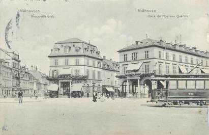 CPA FRANCE 68 "Mulhouse, Place du Nouveau Quartier "