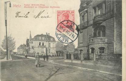 CPA FRANCE 57 "Metz, boulevard de l'Empereur Guillaume"