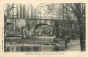 39 Jura CPA FRANCE 39 "Domblans, les deux ponts sur la Seille" / Ed. R. CHAPUIS