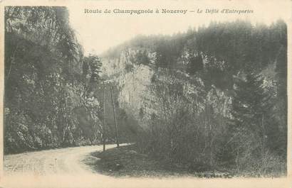 CPA FRANCE 39 "Route de Champagnole à Nozeroy" / Ed. R. CHAPUIS