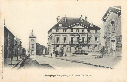 CPA FRANCE 39 "Champagnole, l'hôtel de ville" / Ed. R. CHAPUIS