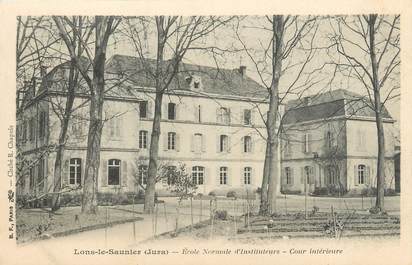 CPA FRANCE 39 "Lons Le Saunier, école normale d'instituteurs" / Ed. R. CHAPUIS