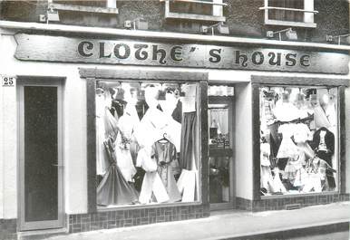 CPSM FRANCE 78 "Bougival, clothes House" / COMMERCE / CARTE PUBLICITAIRE