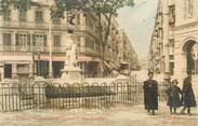 06 Alpe Maritime CPA FRANCE 06 "Nice, monument de Carnot et rue Cassini"