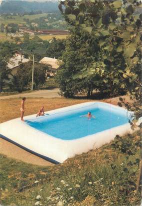CPSM FRANCE 73 "Saint Alban Leysse, piscine Sofadim" / CARTE PUBLICITAIRE
