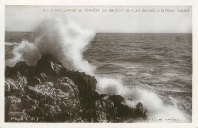 CPA FRANCE 83 "Giens, vague de tempête"