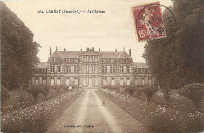 CPA FRANCE 76 "Limésy, le château"