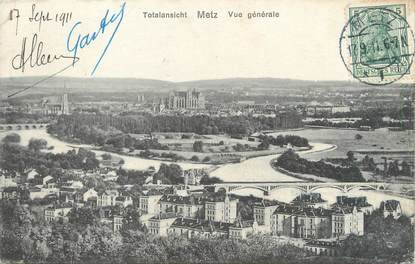 CPA FRANCE 57 "Metz, vue générale"