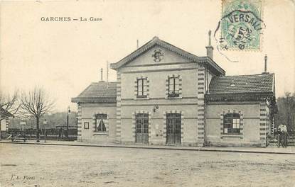 CPA FRANCE 92 "Garches, la Gare"